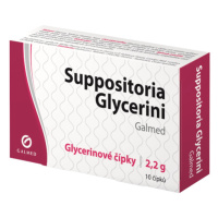 GALMED Suppositoria Glycerini čípky 10 x 2.2 g