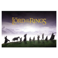 Umělecký tisk Lord of the Rings - Group, 40x26.7 cm