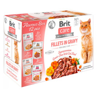 Brit Care Cat Flavour box filety v omáčce 12 × 85 g