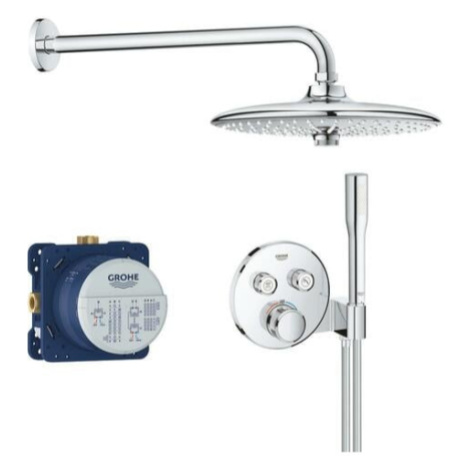 Grohe Grohtherm Smartcontrol sprchový systém pod omítku s termostatickou baterií chrom 34744000 