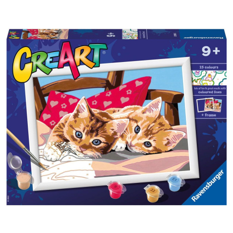 CreArt 201945 Dvě mazlivá koťata RAVENSBURGER