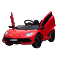 Mamido Dětské elektrické autíčko Lamborghini Aventador červené