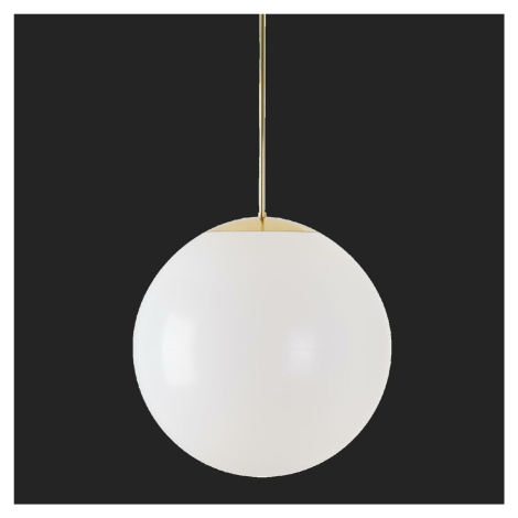 OSMONT ISI72153 ISIS P4 PM HP závěsné plastové svítidlo mosaz leštěná / bílá IP40 3000 K 58W LED