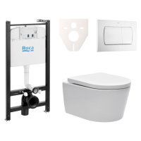 Cenově zvýhodněný závěsný WC set Roca k zazdění + WC SAT Brevis SIKORW1