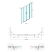 POLYSAN ZOOM LINE sprchové dveře 1600, čiré sklo ZL1416