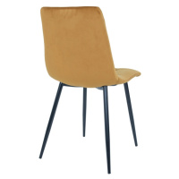 Norddan Designová židle Dominik hořčicová