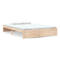 Rám postele masivní dřevo 140 × 200 cm, 814949