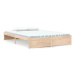 Rám postele masivní dřevo 140 × 200 cm, 814949