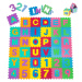 tectake 401859 pěnové puzzle na zem hrací puzzle koberec - barevná barevná umělá hmota
