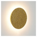 Holländer Nástěnné svítidlo LED Meteor, zlatá barva, Ø 27 cm, železo