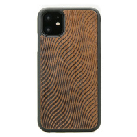 Pouzdro Bewood pro iPhone 11 Vlny Merbau