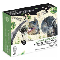Vilac Sada 3 puzzle dinosaurů