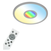 BRILONER CCT svítidlo LED panel, RGB centrální světlo, pr. 45 cm, 24 W, 2400 lm, stříbrná BRILO 