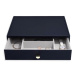 Stackers Box se šuplíkem na šperky Navy Pebble Supersize Accessory Drawer tmavě modrá