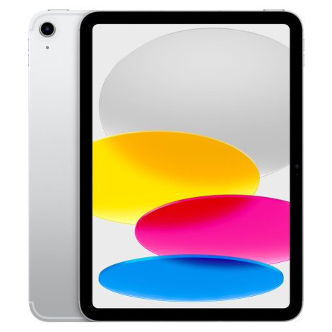 Apple iPad 10.9 (2022) 256GB Wi-Fi + Cellular Silver MQ6T3FD/A Stříbrná
