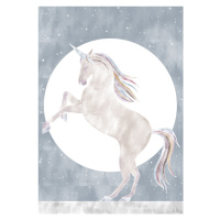 Ilustrace Rising Unicorn, Studio Collection, 26.7 × 40 cm