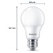 Philips Philips LED žárovka E27 4,9W 470lm 2700K matná 2ks