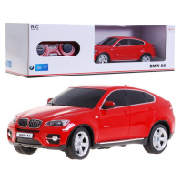 Mamido RASTAR  Auto na dálkové ovládání RC BMW X6 Rastar 1:24 červené RC