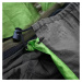 Šedo-zelená houpací síť s moskytiérou HENSAR pro 2 osoby 270x140 cm