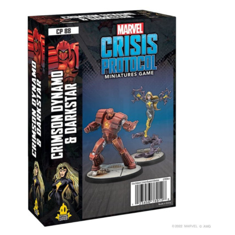 Atomic Mass Games Marvel Crisis Protocol - Crimson Dynamo & Dark Star