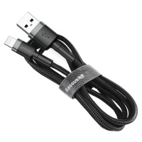 Baseus Cafule kabel USB/Lightning 1.5A 2m šedý/černý