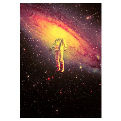 Ilustrace Mr. Galaxy, Francis Minoza, (30 x 40 cm)