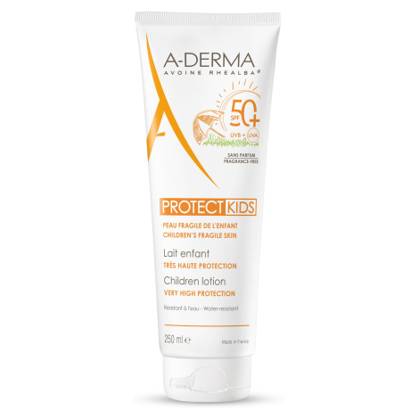 A-Derma PROTECT KIDS Mléko pro děti s velmi vysokou ochranou SPF 50+ 250ml