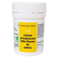 Adler Pharma Schüsslerovy soli – Nr. 2 Calcium phosphoricum D6 2000 tablet