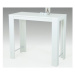 Barový stůl Frieda 120x58 cm, bílý