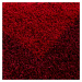 Ayyildiz koberce Kusový koberec Life Shaggy 1503 red kruh  - 120x120 (průměr) kruh cm