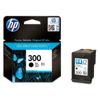 HP 300 Black Ink Cartridge Černá