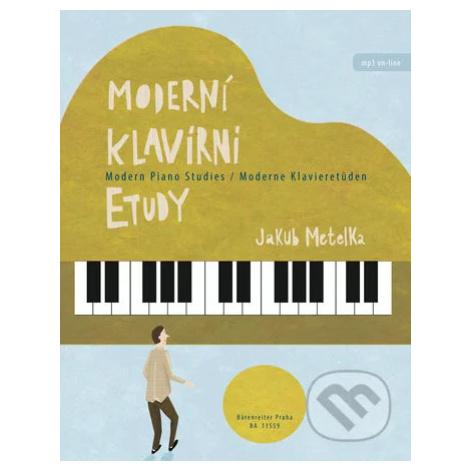 Moderní klavírní etudy - Jakub Metelka - kniha z kategorie Noty