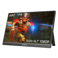 Arzopa Přídavná Obrazovka Přenosný Monitor Pro Notebook Z1F 16,1'' 144HZ