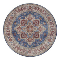 Kusový koberec Asmar 104001 Jeans/Blue kruh 160×160 (průměr) cm