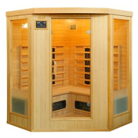 HEALTHLAND Infrasauna Deluxe 4440 CB/CR rohová