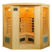 HEALTHLAND Infrasauna Deluxe 4440 CB/CR rohová