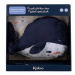 Kaloo Plyšová velryba s levandulovým polštářem pro lepší spánek Petit Calme