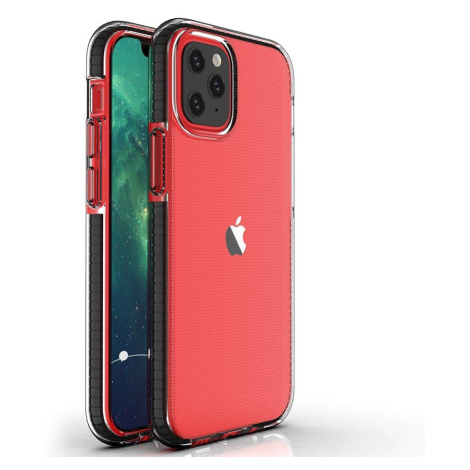 Spring silikonové pouzdro s barevným lemem iPhone 13 Mini 5.4" black