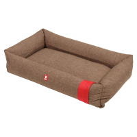 NUFNUF Pelech pro psy BED BOBBIE - hnědá Velikost: M  (55 x 75 x 20)