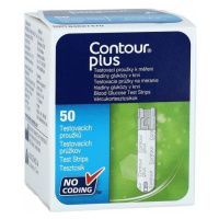 PROUŽKY DIAGNOSTICKÉ CONTOUR PLUS INZULÍNOVÝ REŽIM,50KS