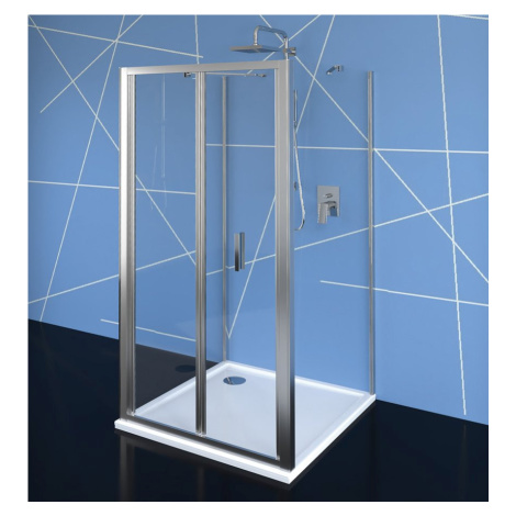 EASY LINE třístěnný sprchový kout 900x700mm, skládací dveře, L/P varianta, čiré sklo EL1990EL311 Polysan