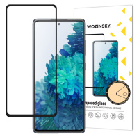 Wozinsky Celoplošně lepené temperované tvrzené sklo 9H na Samsung Galaxy A52 / A52 5G black