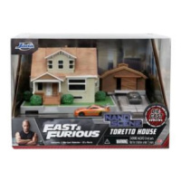 JADA TOYS F&F Nano Doms House Display Diorama model auta 1:24