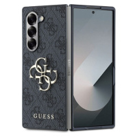 Guess PU 4G Metal Logo kryt Samsung Galaxy Z Fold 6 šedý