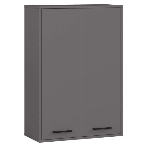 Ak furniture Závěsná koupelnová skříňka Fin W64 64 cm grafit