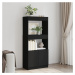 vidaXL Skříň highboard černá 63 x 33 x 140 cm kompozitní dřevo