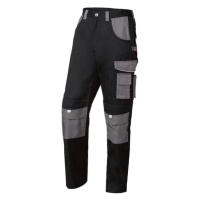 PARKSIDE PERFORMANCE® Pánské profesionální pracovní kalhoty (adult#male, 58, černá/šedá)