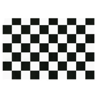 200-2565 Samolepicí tapeta fólie d-c-fix černobílá šachovnice klasik, šíře 45 cm