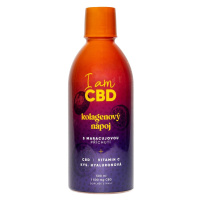 I AM CBD Kolagenový nápoj s CBD, vitamínem C a kys. hyaluronovou s maracujovou příchutí 500 ml