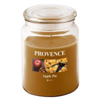 Provence Vonná svíčka ve skle 95 hodin jablečný závin